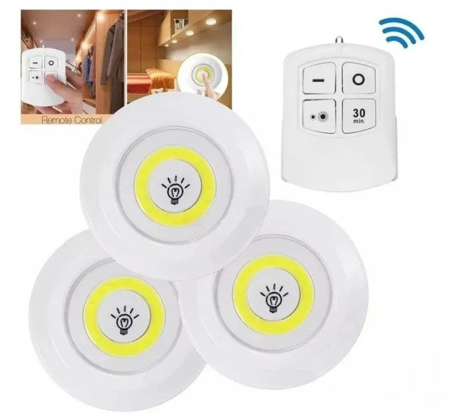 Lampara de emergencia con control remoto